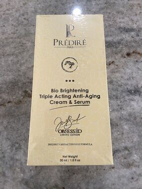 Predire
Bio Brightening Triple Acting Anti-Aging Cream & Serum NIB